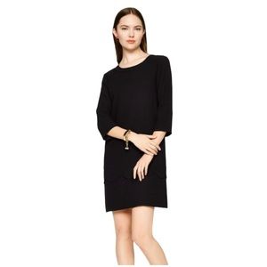 Kate Spade Black Fancy Meeting You Dress Scalloped Detail Women’s Size 2 NWOT